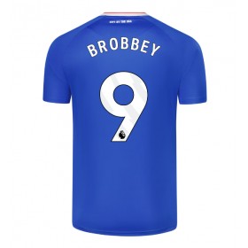 Pánské fotbalový oblečení Sunderland Brian Brobbey #9 Venkovní košile 2025-26 Krátkým Rukávem